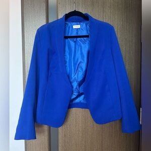 Elegant Blue Women's Blazer